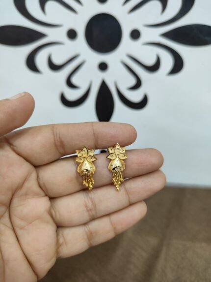 One Gram Daily wear Earring with Push Pech
