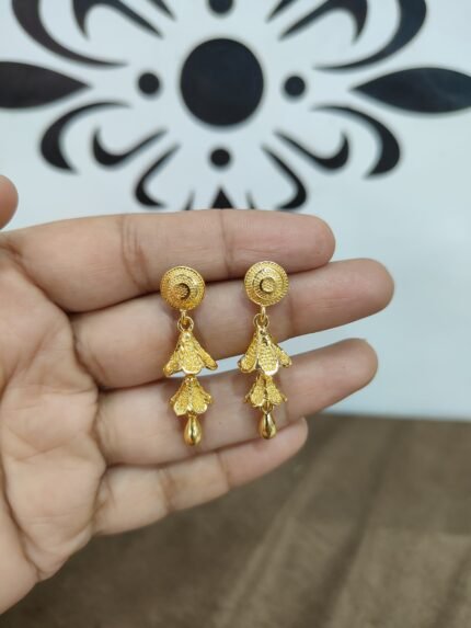 One Gram Daily wear Earring with Push Pech