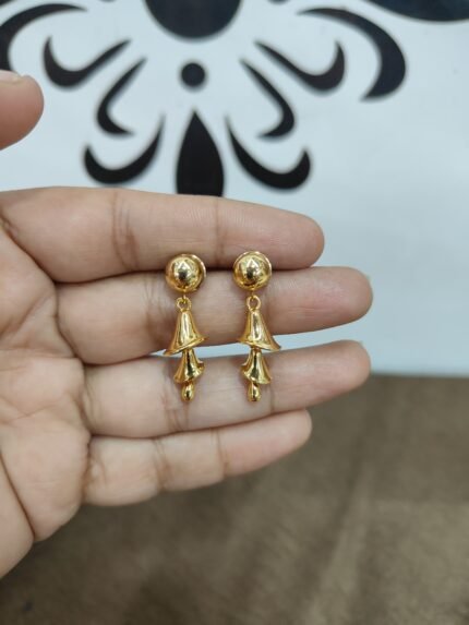 One Gram Daily wear Earring with Push Pech