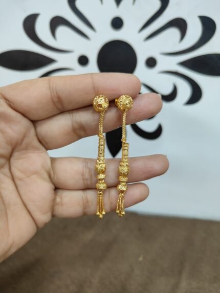 One Gram Daily wear Earring with Push Pech
