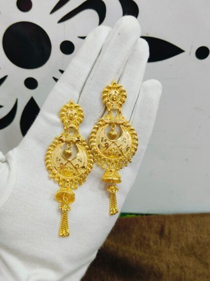 One Gram Jhumka for Party wear with Push Pech