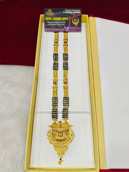 One Gram 4 Line Mangalsutra